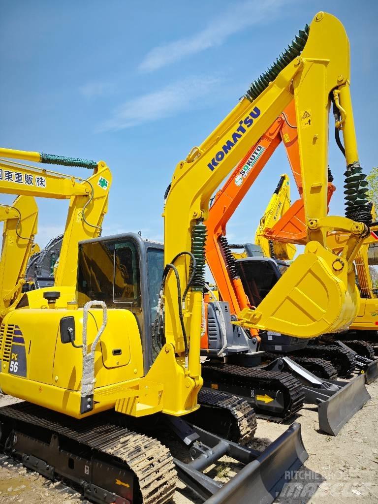 Komatsu PC 56-7 小型挖土機/掘鑿機<7t(小型挖掘機)