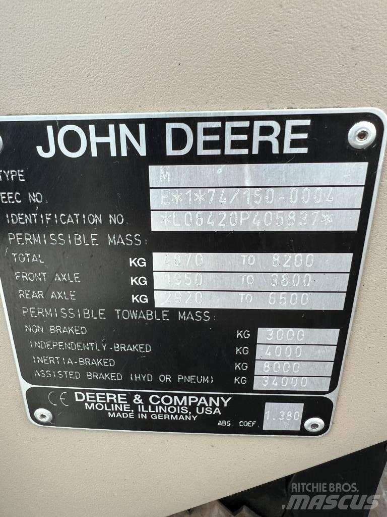 John Deere 6420 S 曳引機