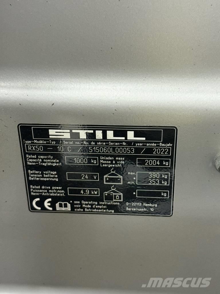 Still RX 50-10 電動堆高機