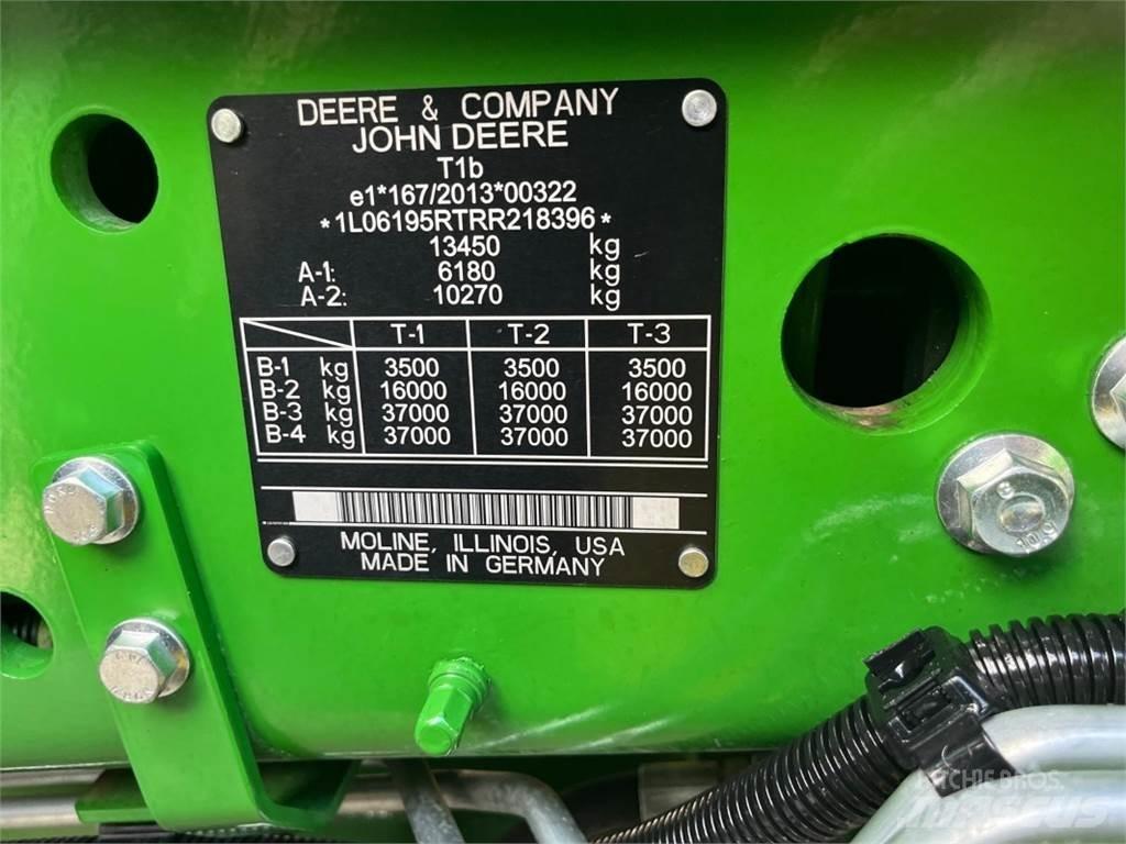 John Deere 6R195 曳引機
