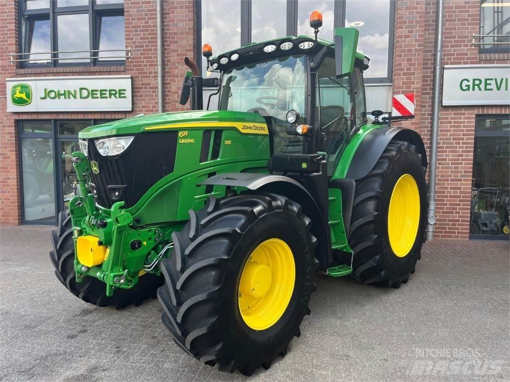 John Deere 6R195 曳引機