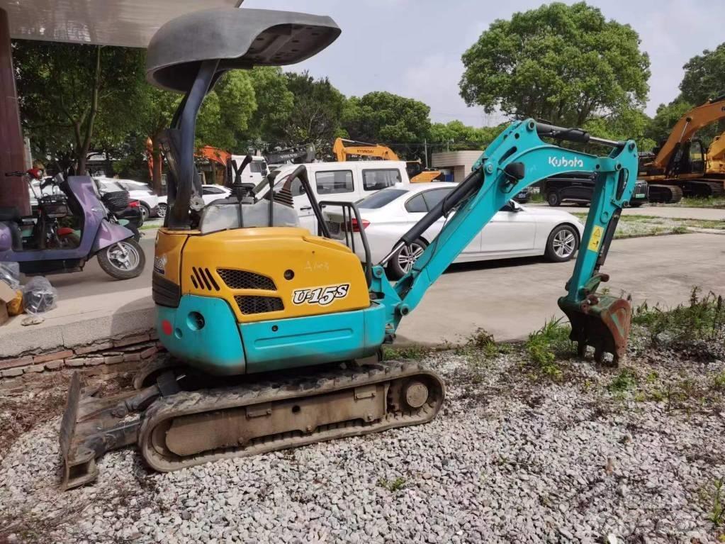 Kubota U 15 小型挖土機/掘鑿機<7t(小型挖掘機)