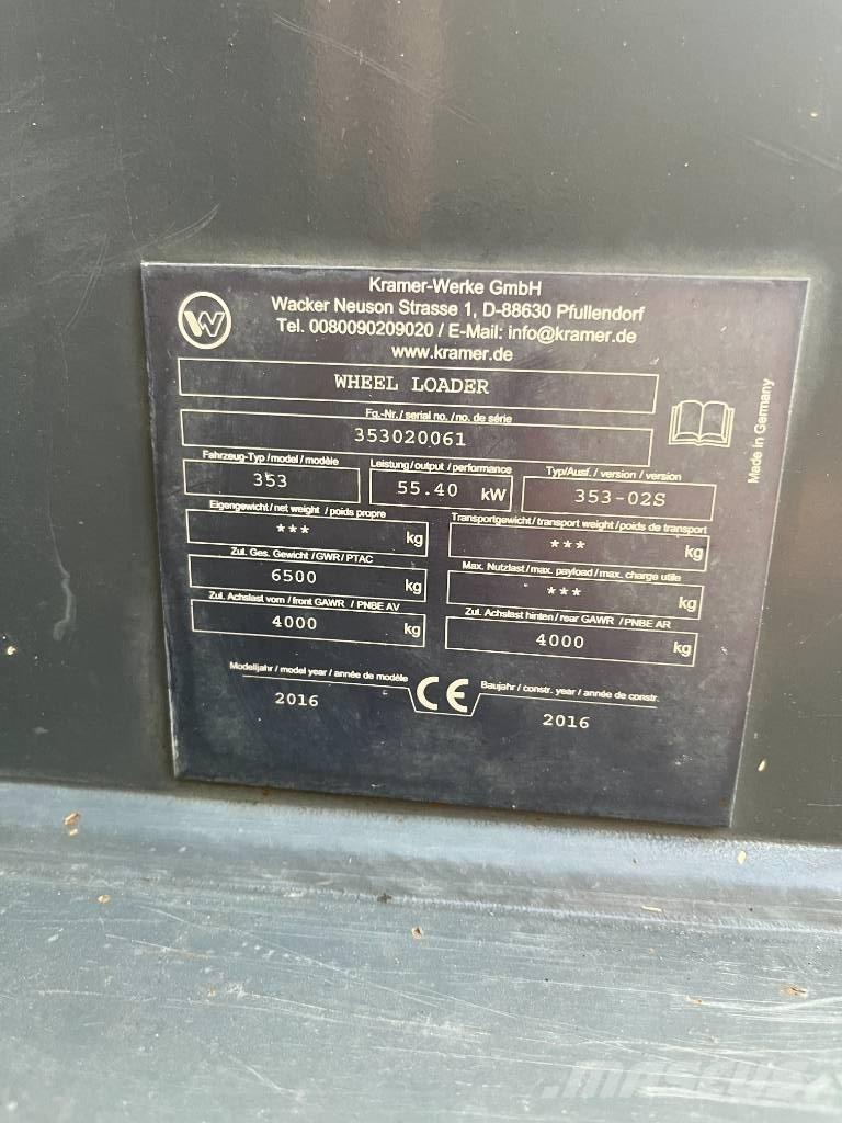 Kramer 5095 輪胎式裝載機