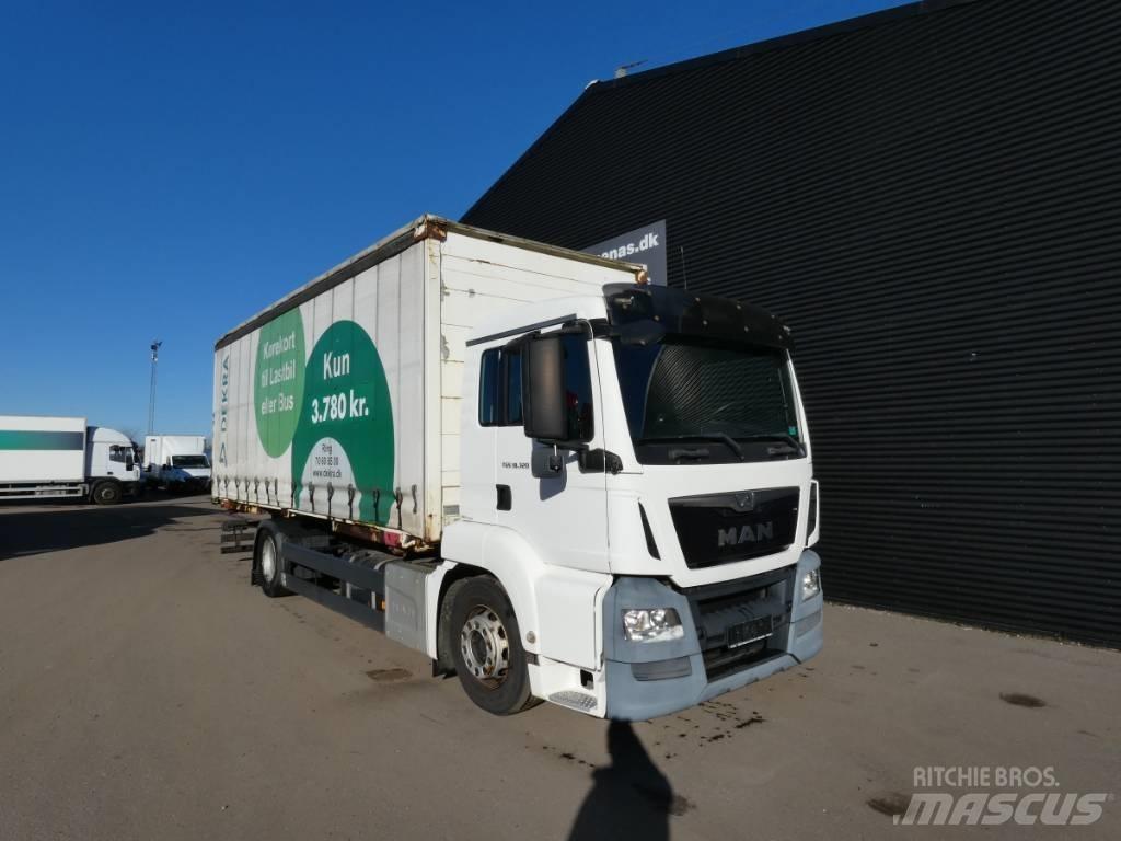 MAN TGS 18.320 篷布卡車