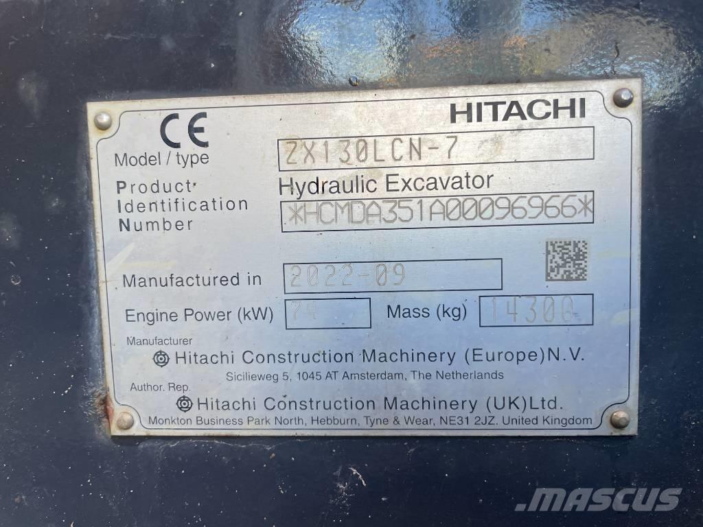 Hitachi ZX 130 LCN-7 履帶式 挖土機/掘鑿機/挖掘機