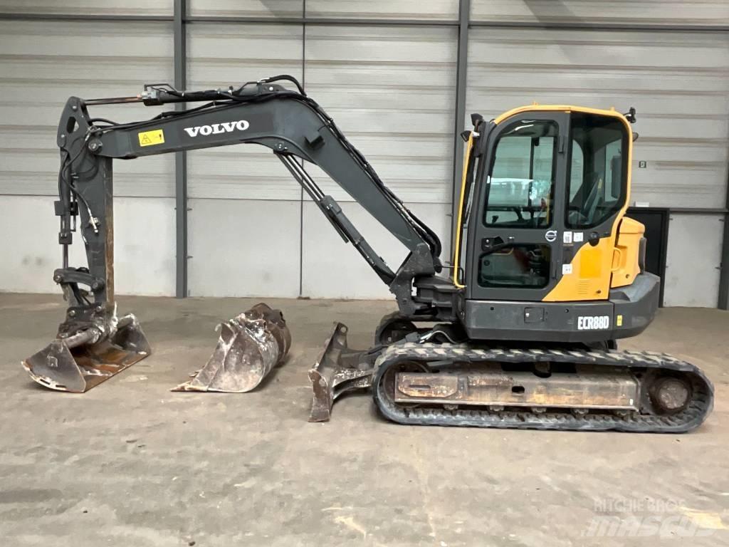 Volvo ECR 88 D 中型挖土機/掘鑿機/挖掘機 7t-12t