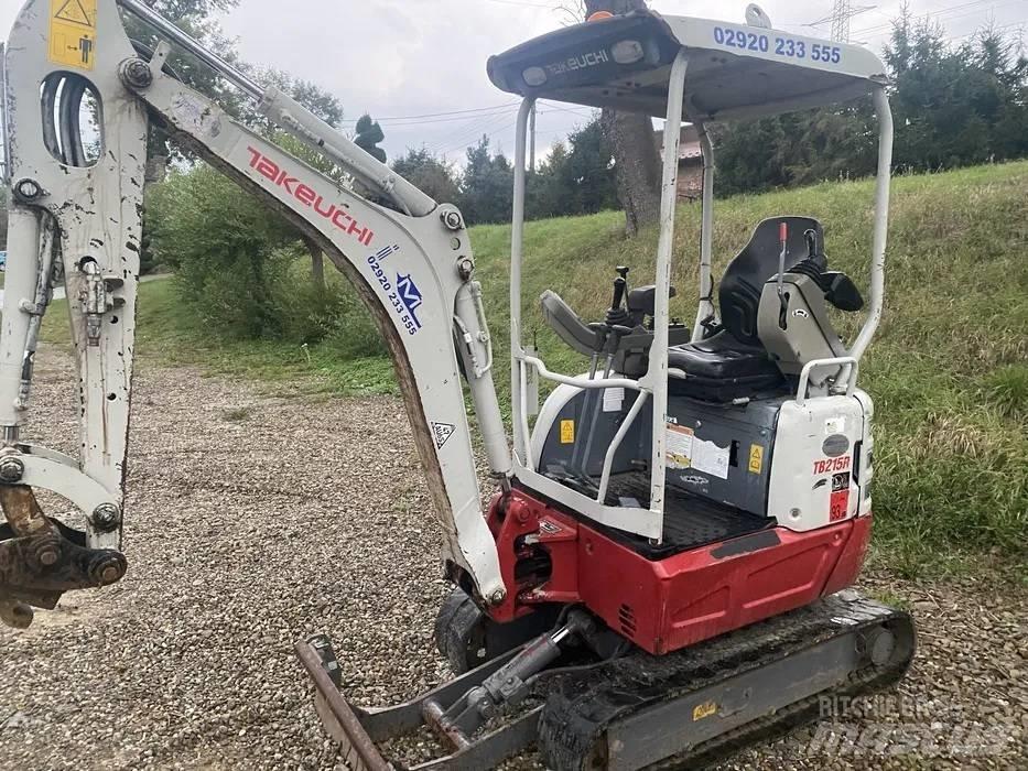 Takeuchi TB 215 R 小型挖土機/掘鑿機<7t(小型挖掘機)