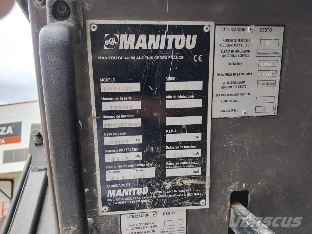 Manitou MRT1635 伸縮臂操作車