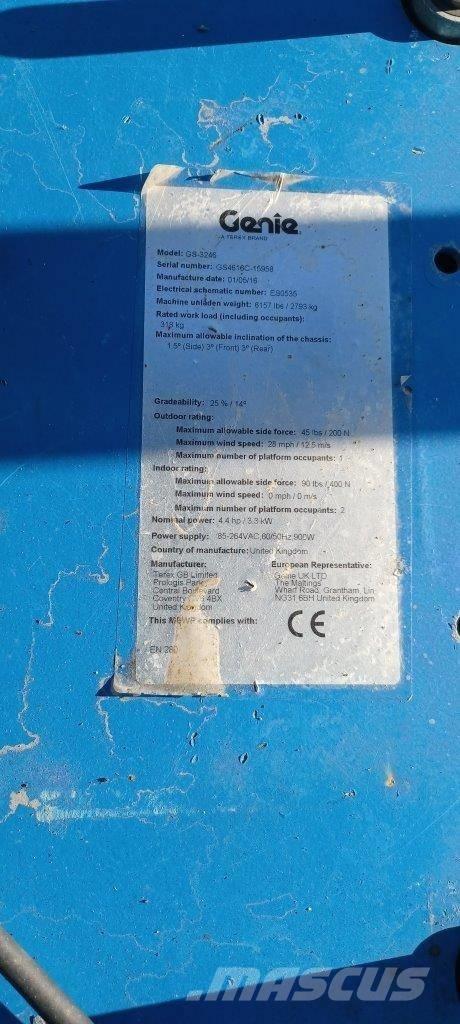 GENIE GS3246 剪式升降機