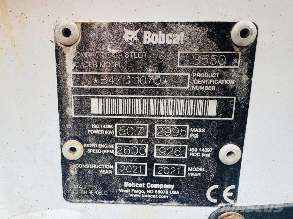 Bobcat S 550 滑移轉向裝載機