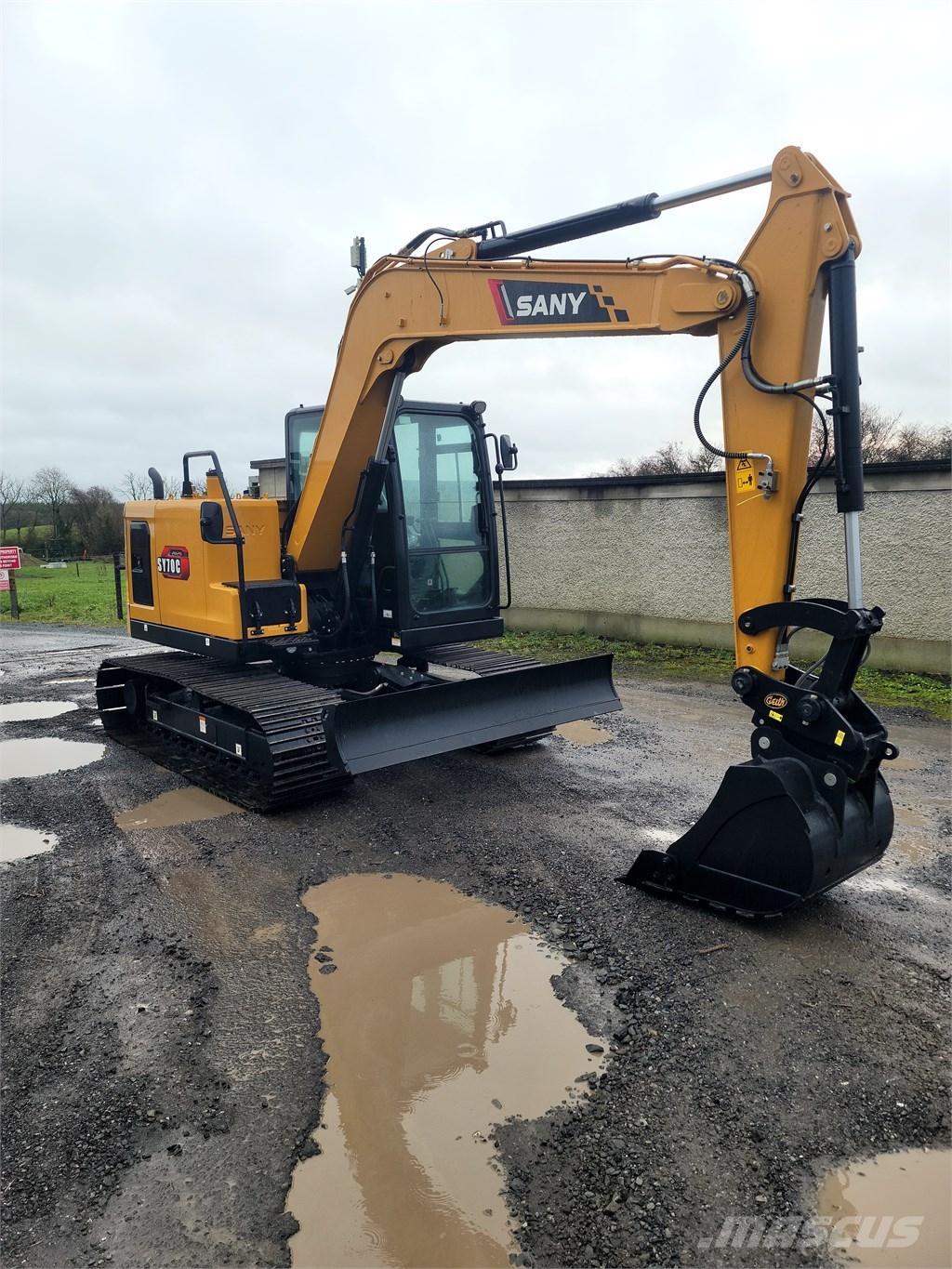Sany SY 70 C 中型挖土機/掘鑿機/挖掘機 7t-12t