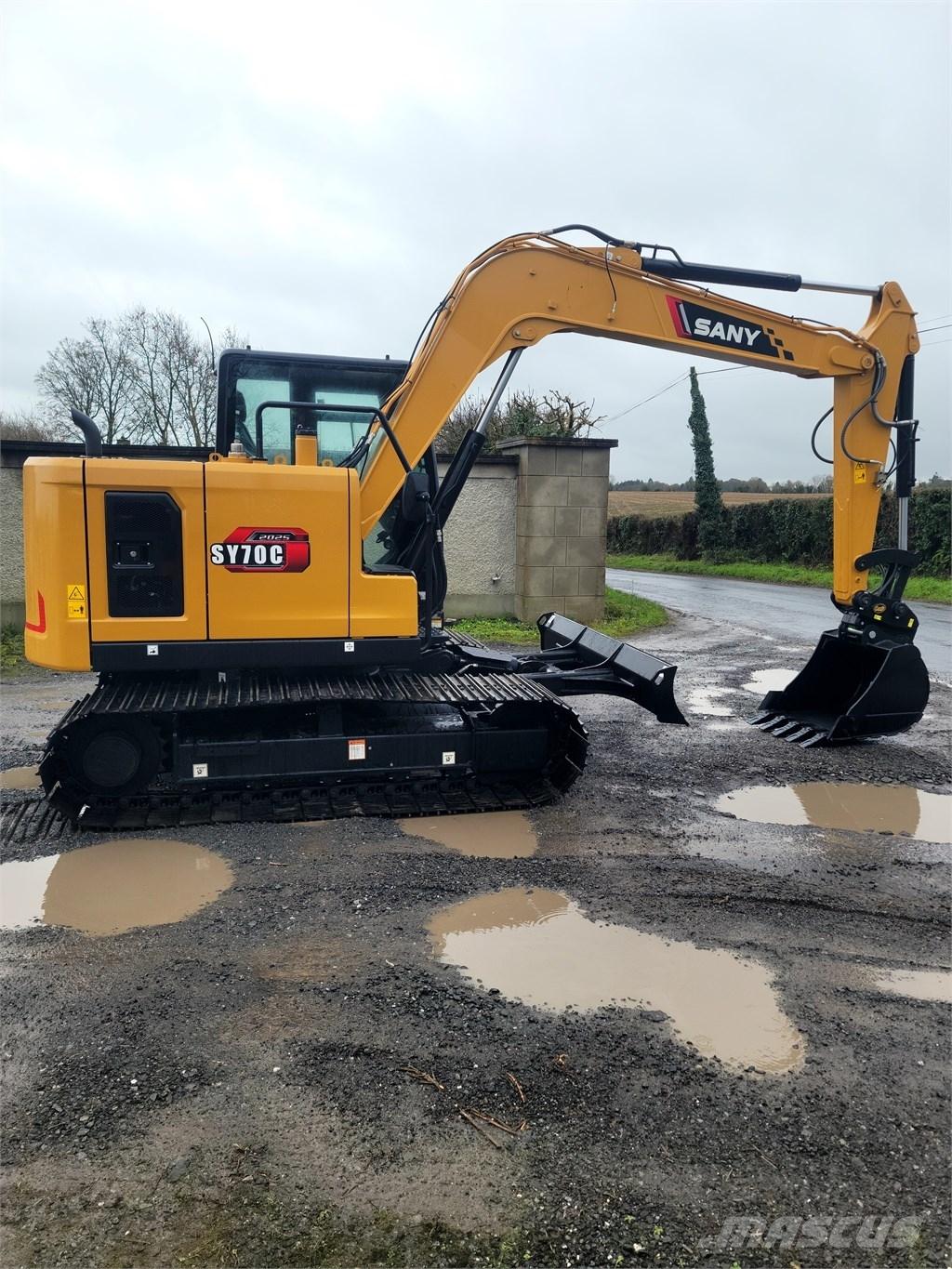 Sany SY 70 C 中型挖土機/掘鑿機/挖掘機 7t-12t