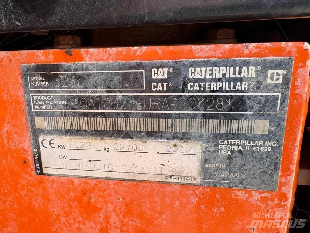 CAT 323E 履帶式 挖土機/掘鑿機/挖掘機