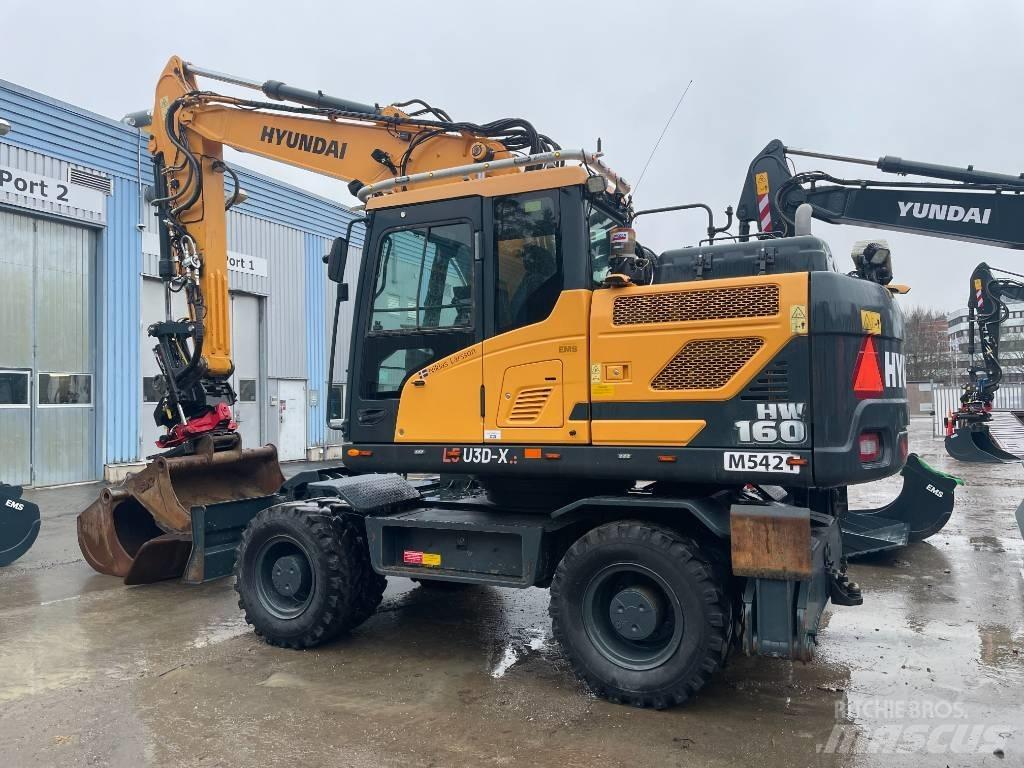 Hyundai HW160 旋轉式挖土機/掘鑿機/挖掘機
