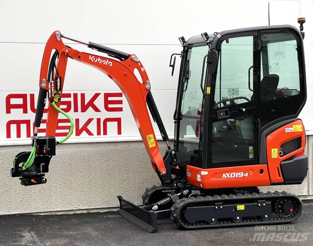 Kubota KX 019-4 小型挖土機/掘鑿機<7t(小型挖掘機)