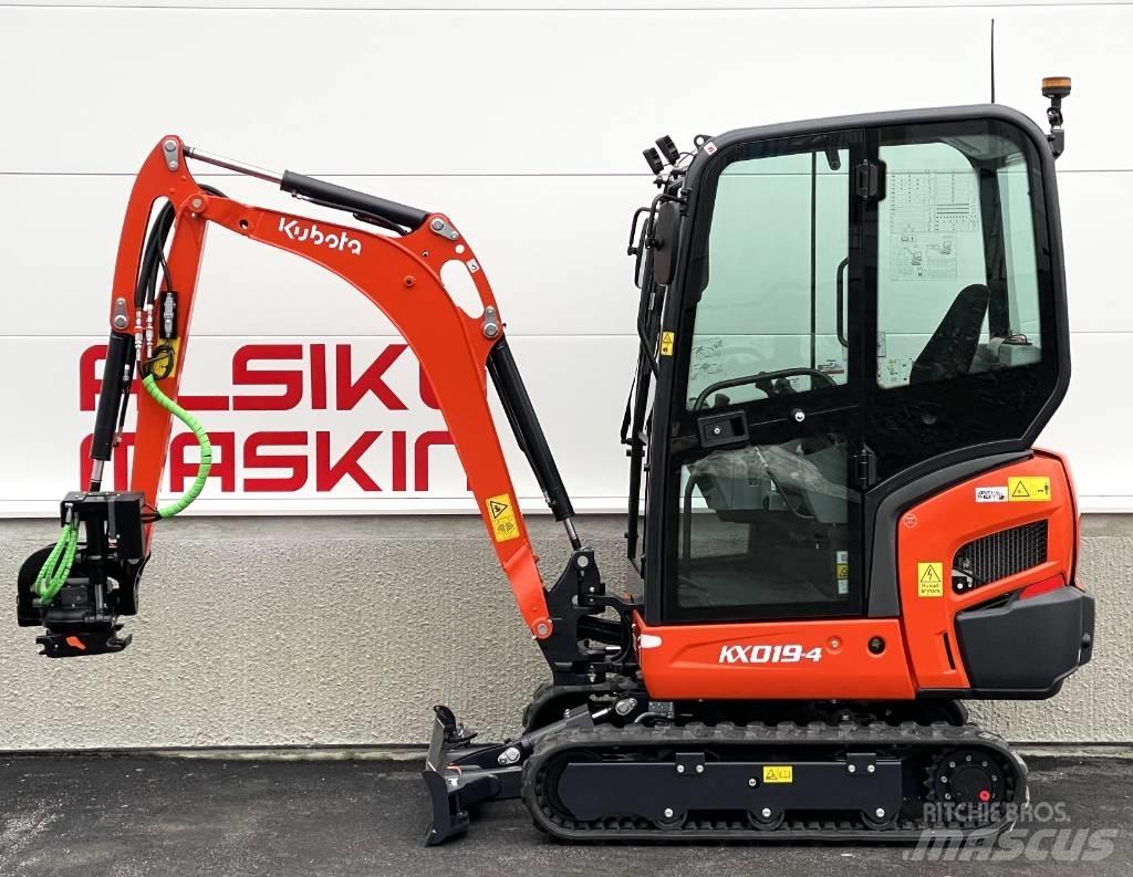 Kubota KX 019-4 小型挖土機/掘鑿機<7t(小型挖掘機)