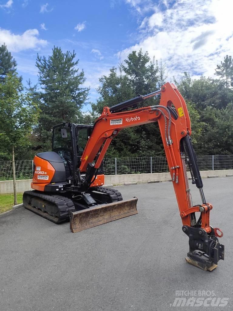 Kubota KX 060-5 小型挖土機/掘鑿機<7t(小型挖掘機)