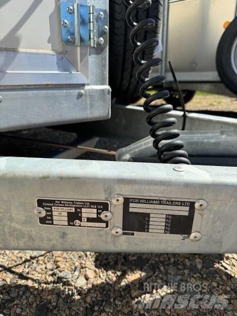 Ifor Williams BV 126 箱體拖車