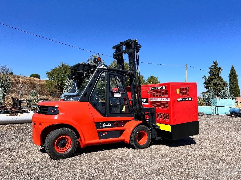 Linde H 80 柴油卡車