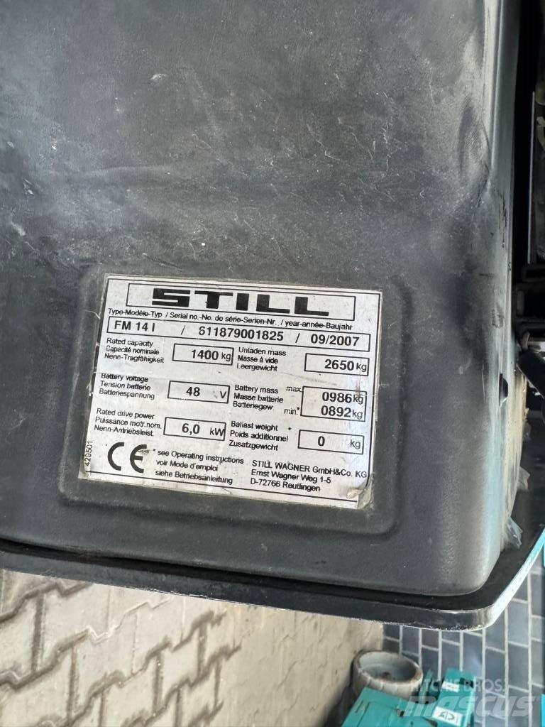 Still FM 14 l 前伸式堆高機(叉車)