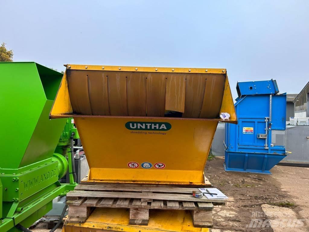 Untha RS50 Feed Hood 廢棄物/回收與採石設備備件