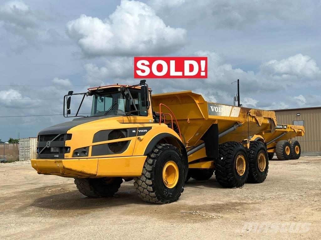 Volvo A40G 鉸接式起吊車