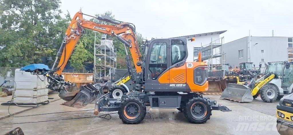 Doosan DX 100 W-7 旋轉式挖土機/掘鑿機/挖掘機