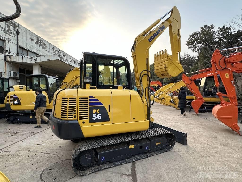 Komatsu PC 56-7 小型挖土機/掘鑿機<7t(小型挖掘機)