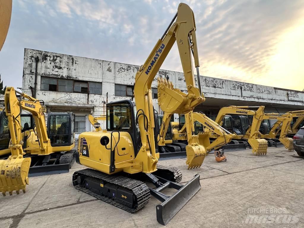 Komatsu PC 56-7 小型挖土機/掘鑿機<7t(小型挖掘機)