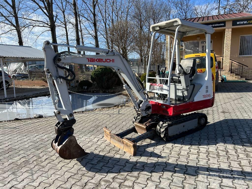 Takeuchi TB015 小型挖土機/掘鑿機<7t(小型挖掘機)