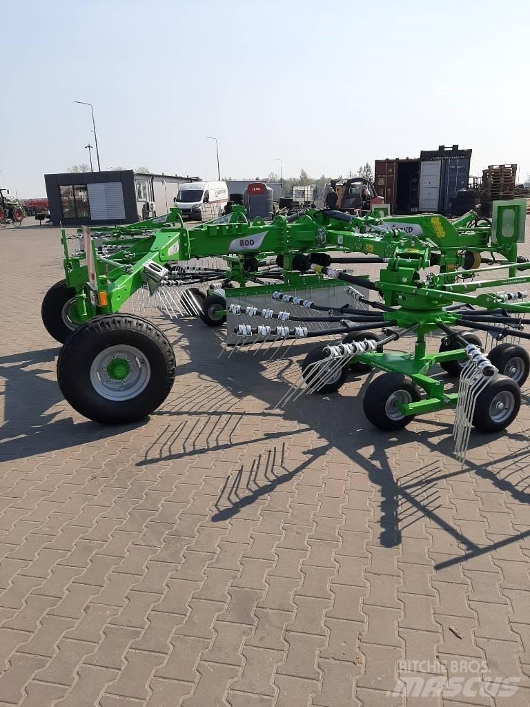 Zgrabiarka ZKD 800 耙與翻草機