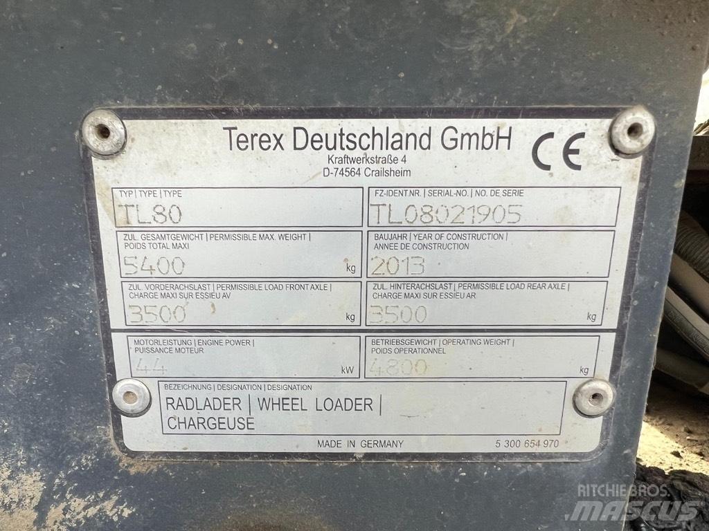 Terex TL 80 輪胎式裝載機