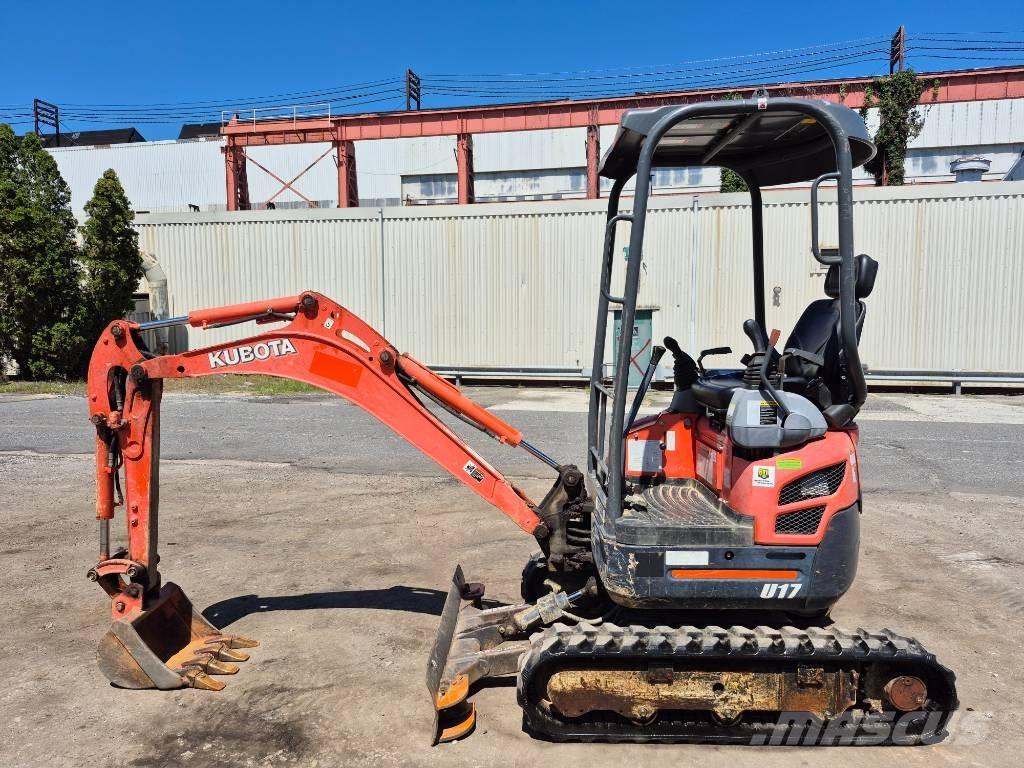 Kubota U 17 小型挖土機/掘鑿機<7t(小型挖掘機)
