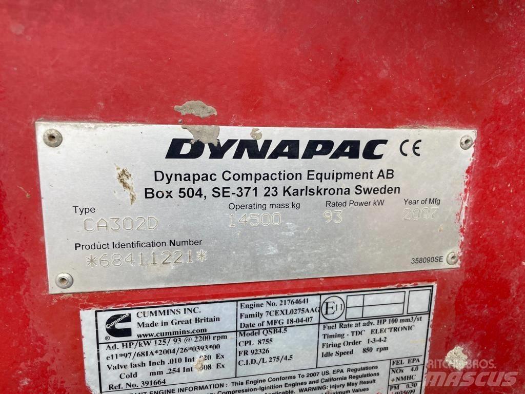 Dynapac CA 302 D 單輪滾壓機