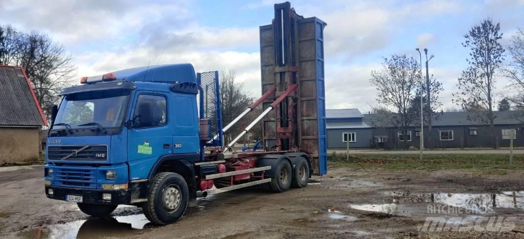 Volvo FM12 吊鉤式起重車