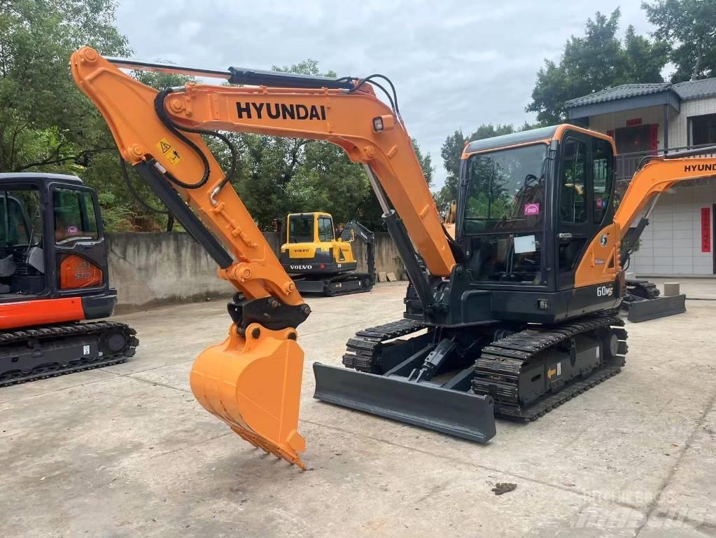 Hyundai 60vs 小型挖土機/掘鑿機<7t(小型挖掘機)