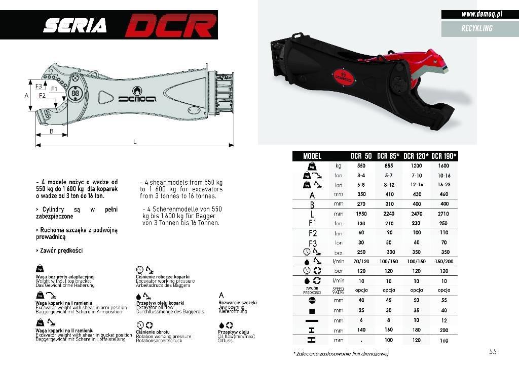  DEMOQ DCR120 切割機