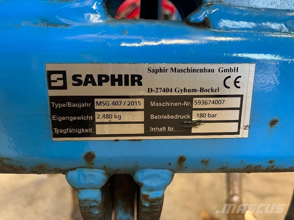 Saphir MSG 407 耙車