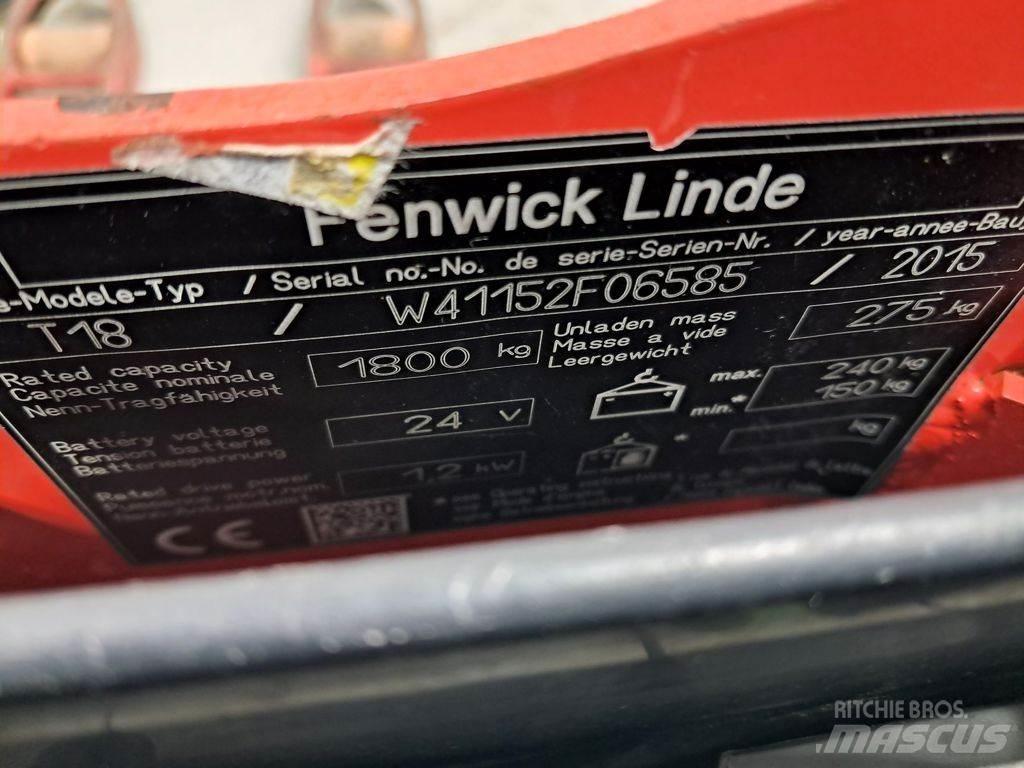 Linde T18 低架升降機