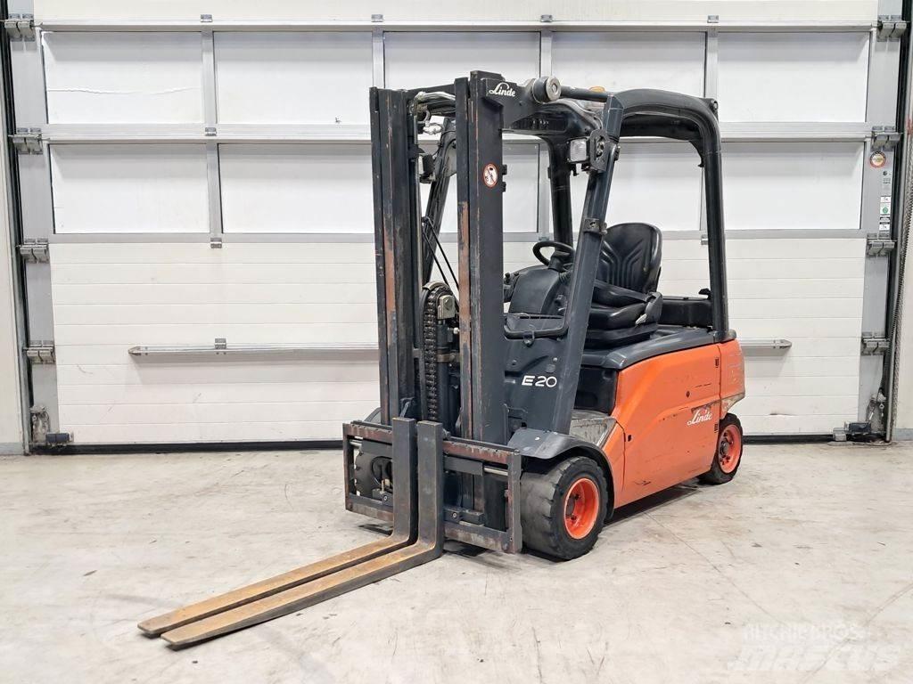 Linde E20PL-01 電動堆高機