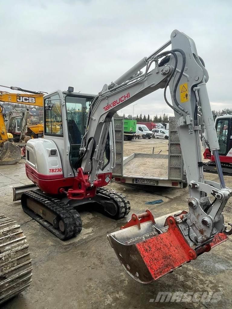 Takeuchi TB230 V3 小型挖土機/掘鑿機<7t(小型挖掘機)