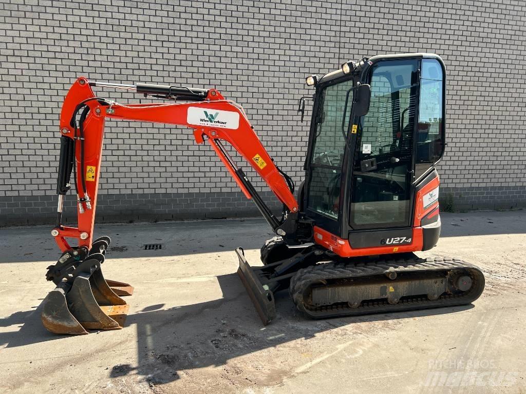Kubota U 27-4 小型挖土機/掘鑿機<7t(小型挖掘機)