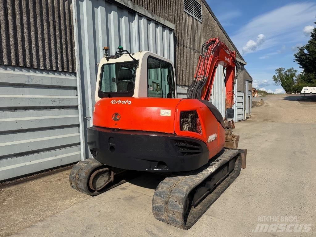 Kubota KX 080 中型挖土機/掘鑿機/挖掘機 7t-12t