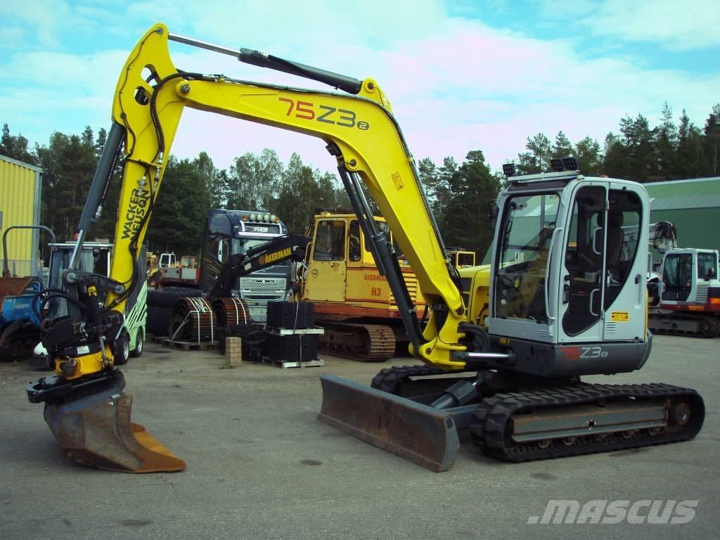 Wacker Neuson 75 Z3 中型挖土機/掘鑿機/挖掘機 7t-12t