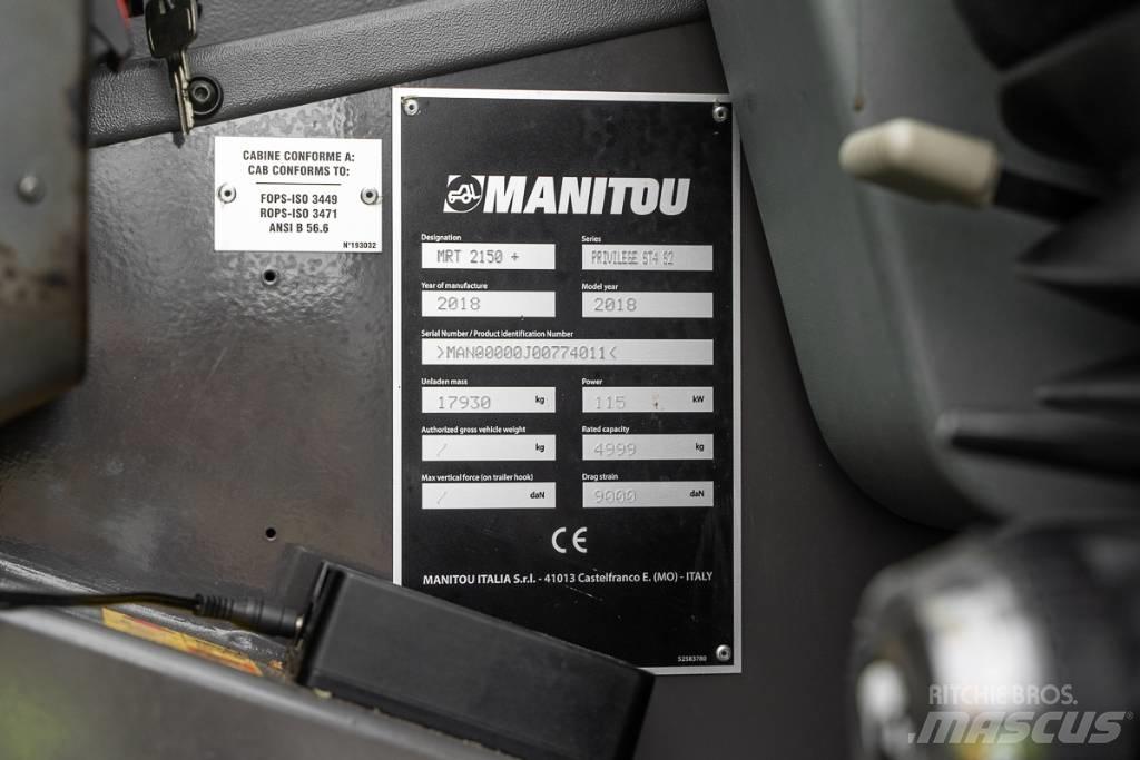 Manitou MRT 2150 伸縮臂操作車