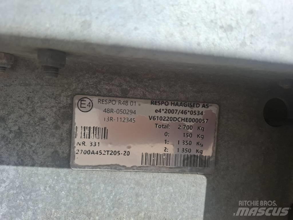 Respo 2700A452T205 其他拖車