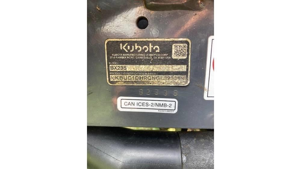 Kubota BX23s 曳引機