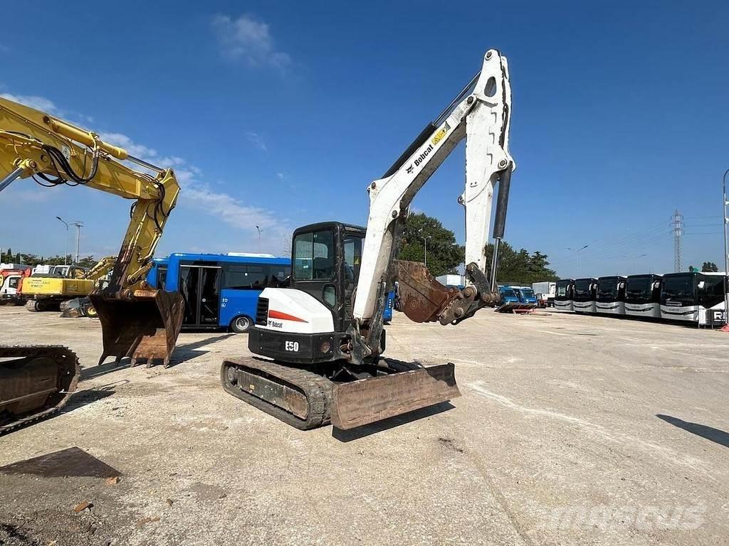 Bobcat E50 小型挖土機/掘鑿機<7t(小型挖掘機)
