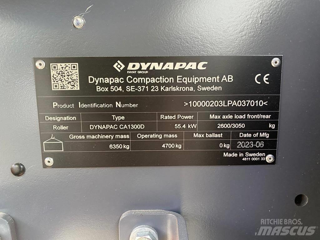 Dynapac CA 1300 D 單輪滾壓機