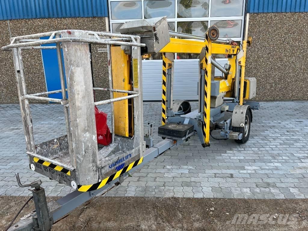 Omme Mini 12 EBJ 拖車裝載高空作業平台